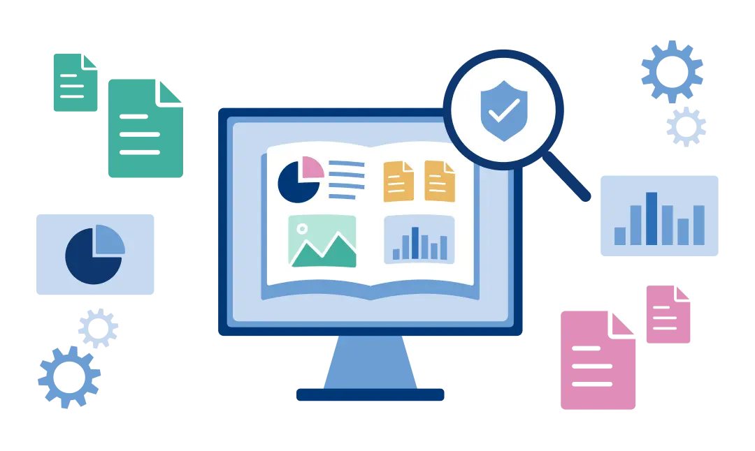 We will collect the location, meaning, and history of data and create a "catalog" that anyone can search.