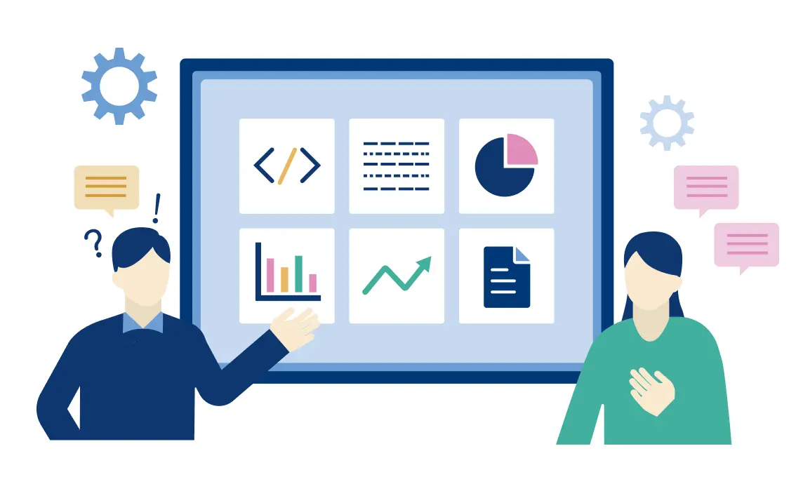 Eliminate the problem of "only the person in charge can understand the meaning of the data" and make it easier for anyone to use data.