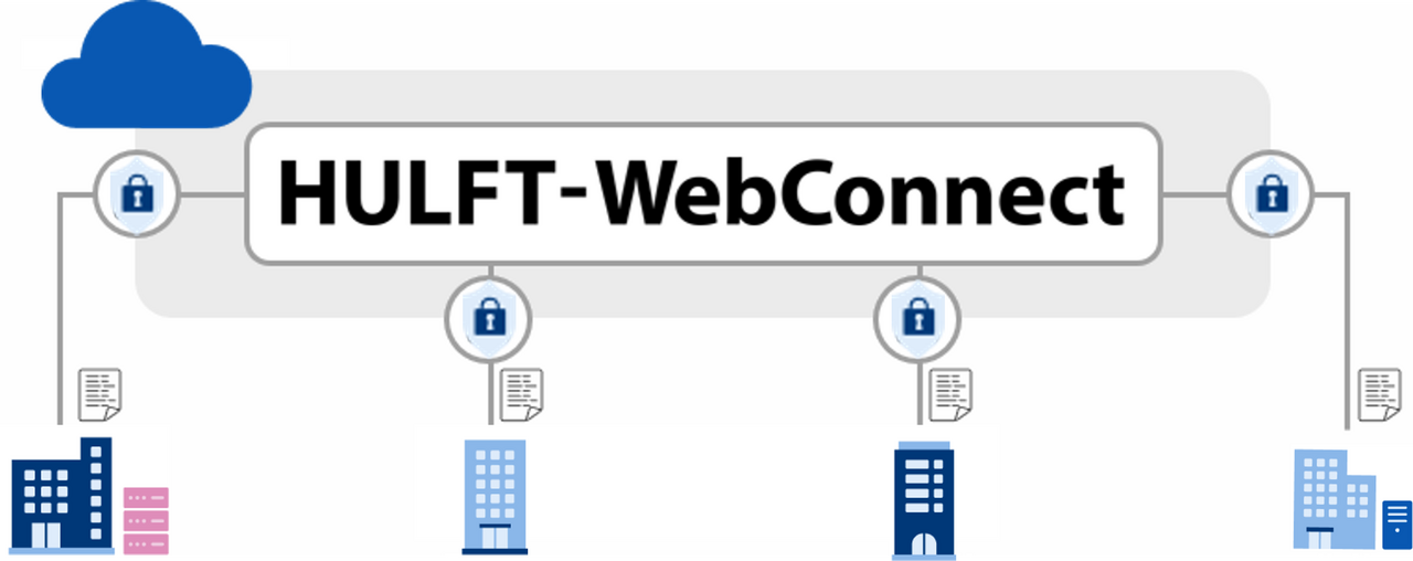 Manage scattered HULFT instances together to achieve stable operation and efficient operations.